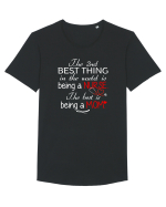 Mom Nurse Tricou mânecă scurtă guler larg Bărbat Skater