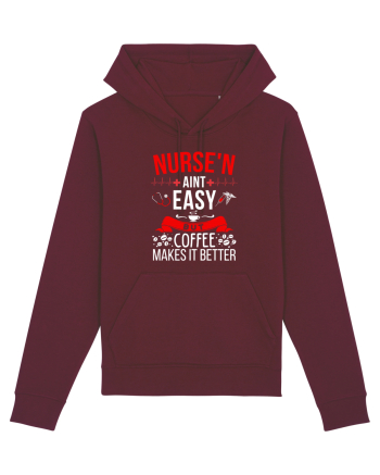 Coffee makes it better Burgundy