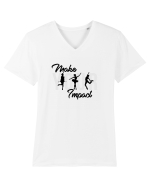 Make your impact Tricou mânecă scurtă guler V Bărbat Presenter