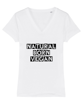 Natural born vegan White