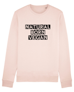 Natural born vegan Bluză mânecă lungă Unisex Rise