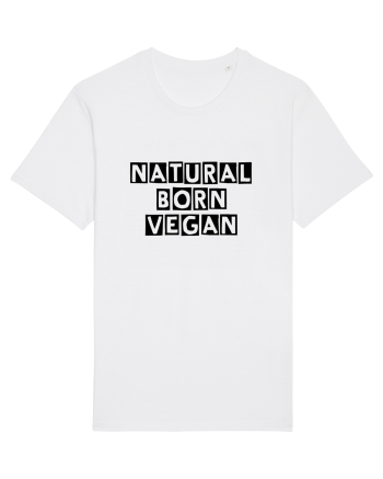 Natural born vegan White