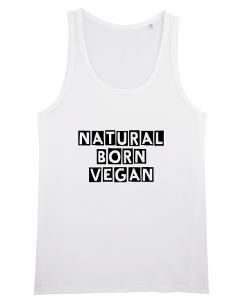 Natural born vegan White