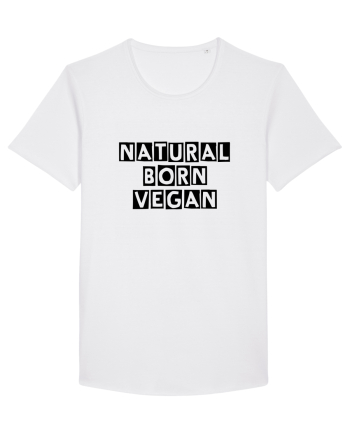 Natural born vegan White
