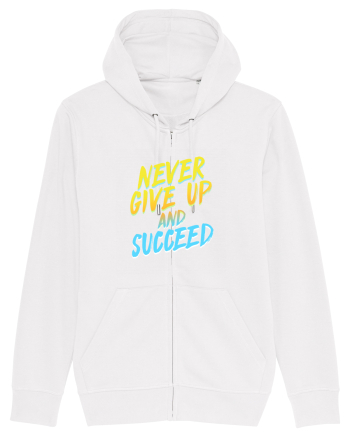 Never give up and succeed White