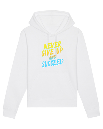 Never give up and succeed White