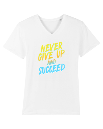 Never give up and succeed White