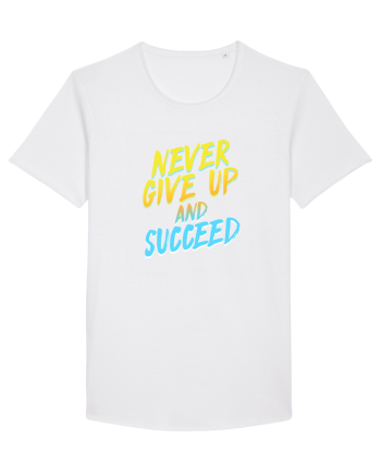 Never give up and succeed White