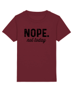 Nope. not today Tricou mânecă scurtă  Copii Mini Creator