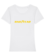Bad Year Tricou mânecă scurtă guler larg fitted Damă Expresser