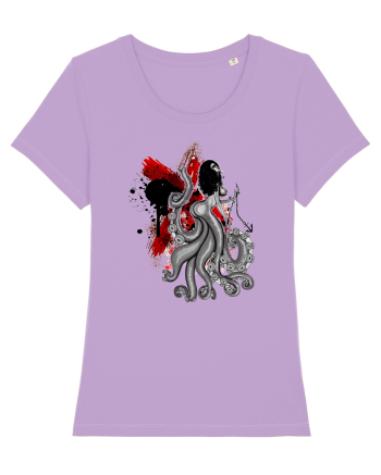 Polka Dot Girl Lavender Dawn
