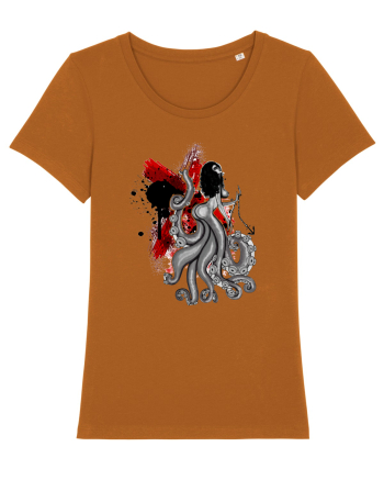 Polka Dot Girl Roasted Orange