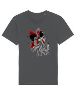 Polka Dot Girl Tricou mânecă scurtă Unisex Rocker