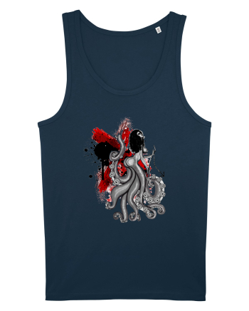 Polka Dot Girl Navy