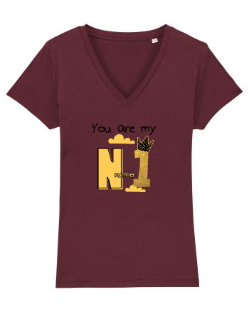 You are my number 1 Burgundy