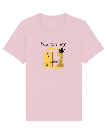 You are my number 1 Cotton Pink