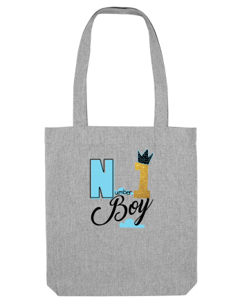 Number one Boy Heather Grey