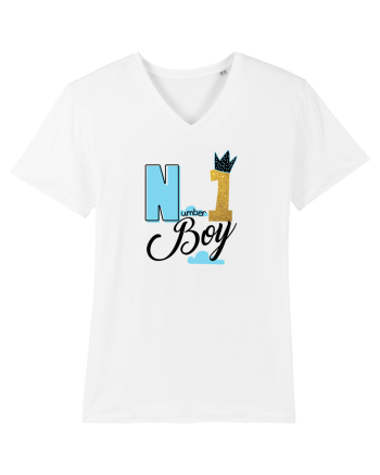 Number one Boy White
