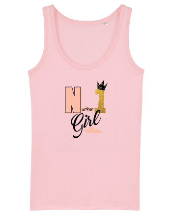 Number one Girl Cotton Pink