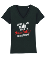 Painfully Good looking Tricou mânecă scurtă guler V Damă Evoker
