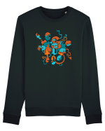 Îmbârligare Bluză mânecă lungă Unisex Rise