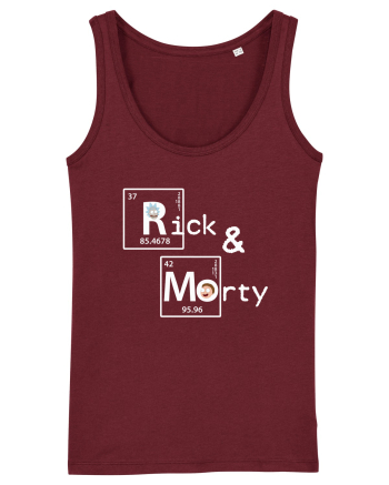Rick and Morty Chemistry Burgundy