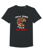 You've stolen a pizza my heart. Tricou mânecă scurtă guler larg Bărbat Skater