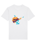 Chitaristul Tricou mânecă scurtă Unisex Rocker