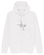 Mies Van Der Rohe Hanorac cu fermoar Unisex Connector