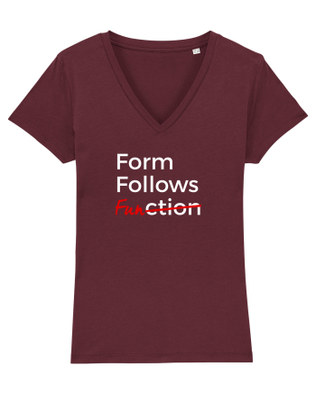 Form Follows FUNction Burgundy