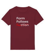 Form Follows FUNction Tricou mânecă scurtă  Copii Mini Creator