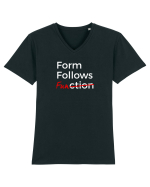 Form Follows FUNction Tricou mânecă scurtă guler V Bărbat Presenter