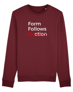 Form Follows FUNction Bluză mânecă lungă Unisex Rise