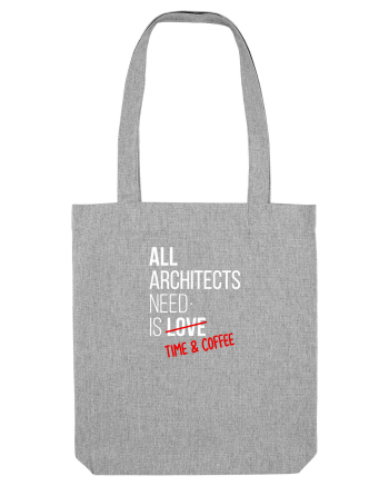 Arhitects need coffee Heather Grey