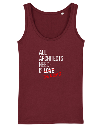 Arhitects need coffee Burgundy