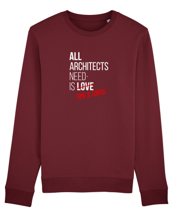 Arhitects need coffee Burgundy
