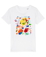 Abstract Tricou mânecă scurtă  Copii Mini Creator