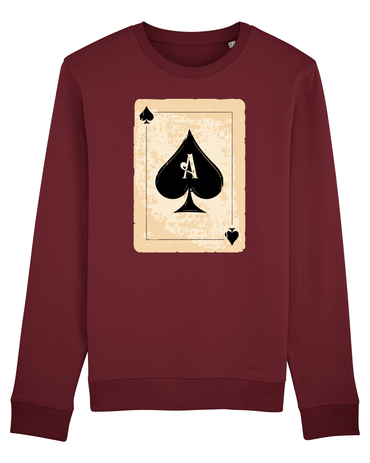 Bluză mânecă lungă Unisex Rise Burgundy