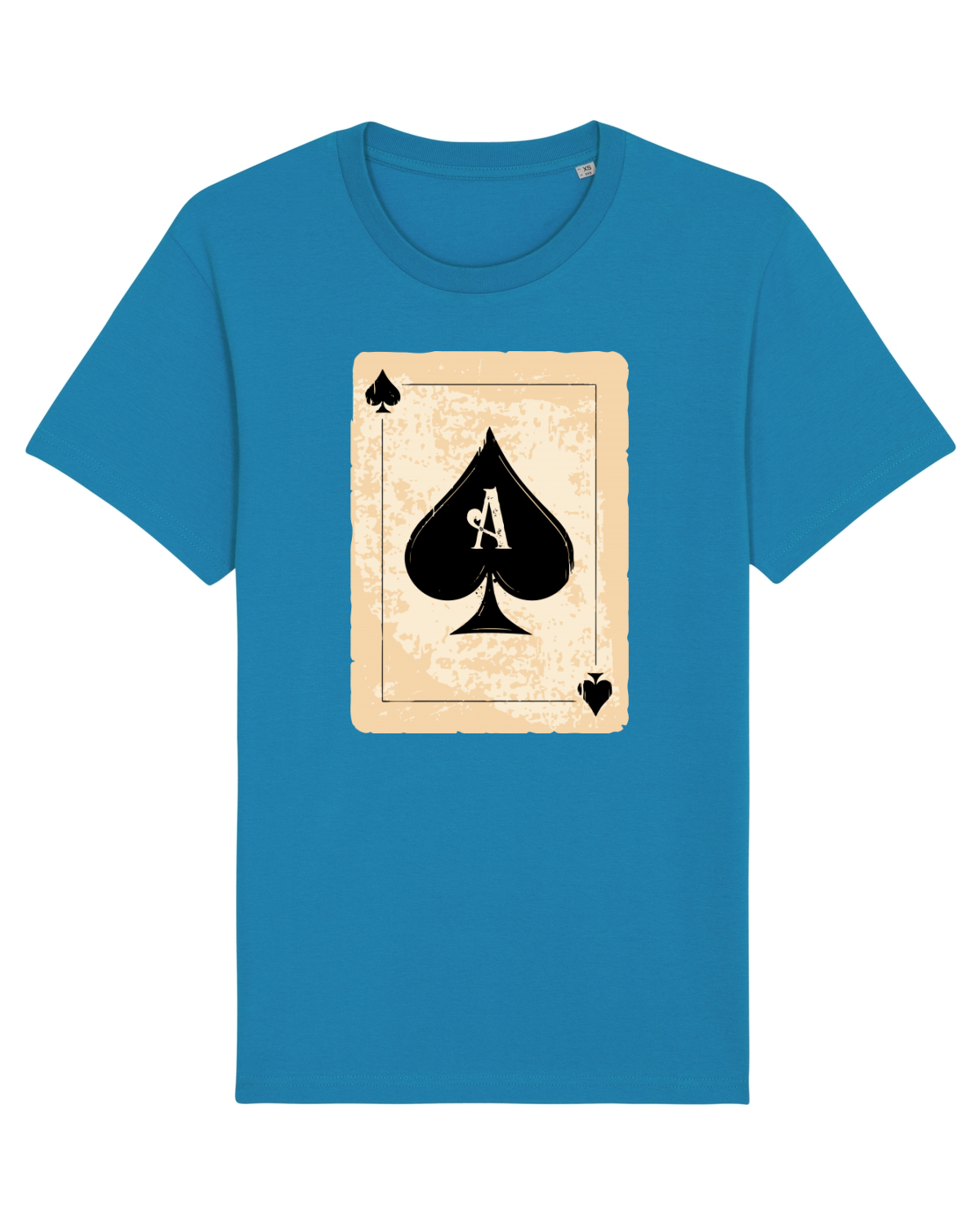 Tricou mânecă scurtă Unisex Rocker Azur