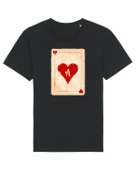 As de rosu Tricou mânecă scurtă Unisex Rocker