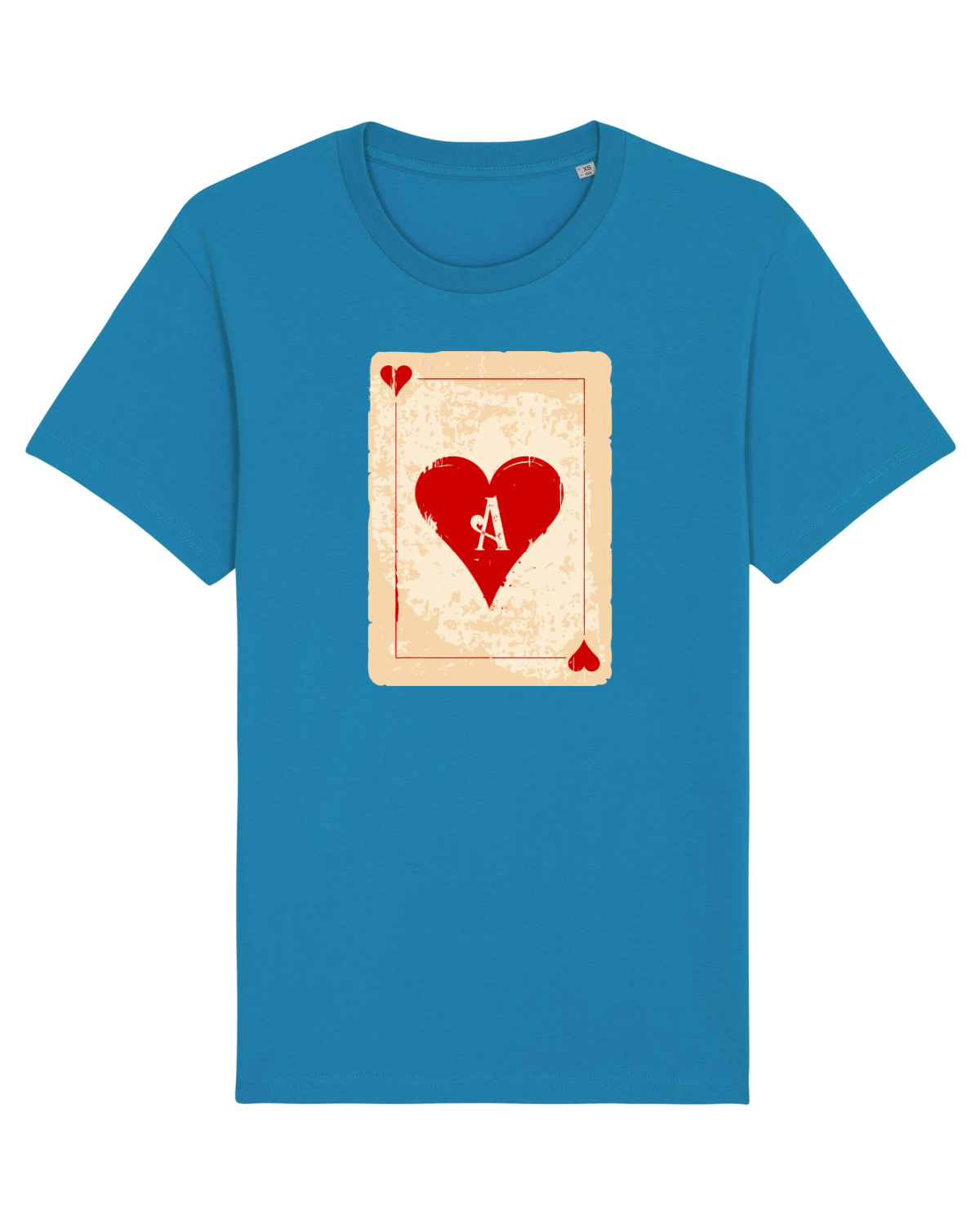 Tricou mânecă scurtă Unisex Rocker Azur
