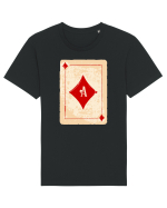 As de Romb Tricou mânecă scurtă Unisex Rocker