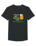 I get awesome Tricou mânecă scurtă guler larg Bărbat Skater