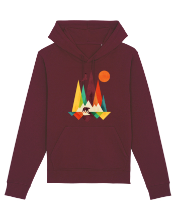 Mountains Burgundy
