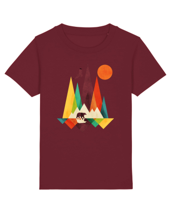 Mountains Burgundy
