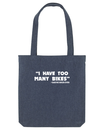 Too many bikes Midnight Blue