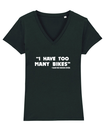 Too many bikes Black