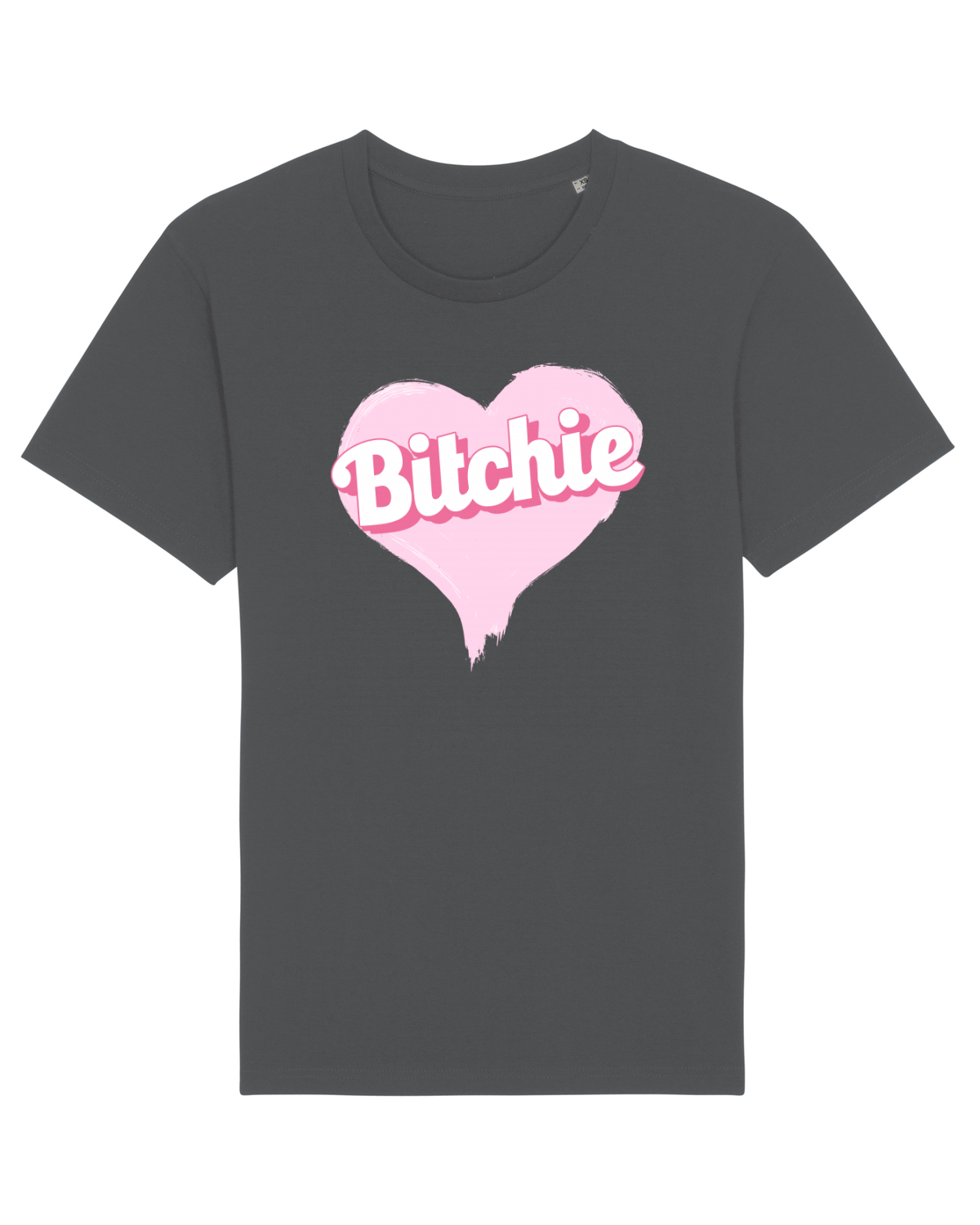 Tricou mânecă scurtă Unisex Rocker Anthracite