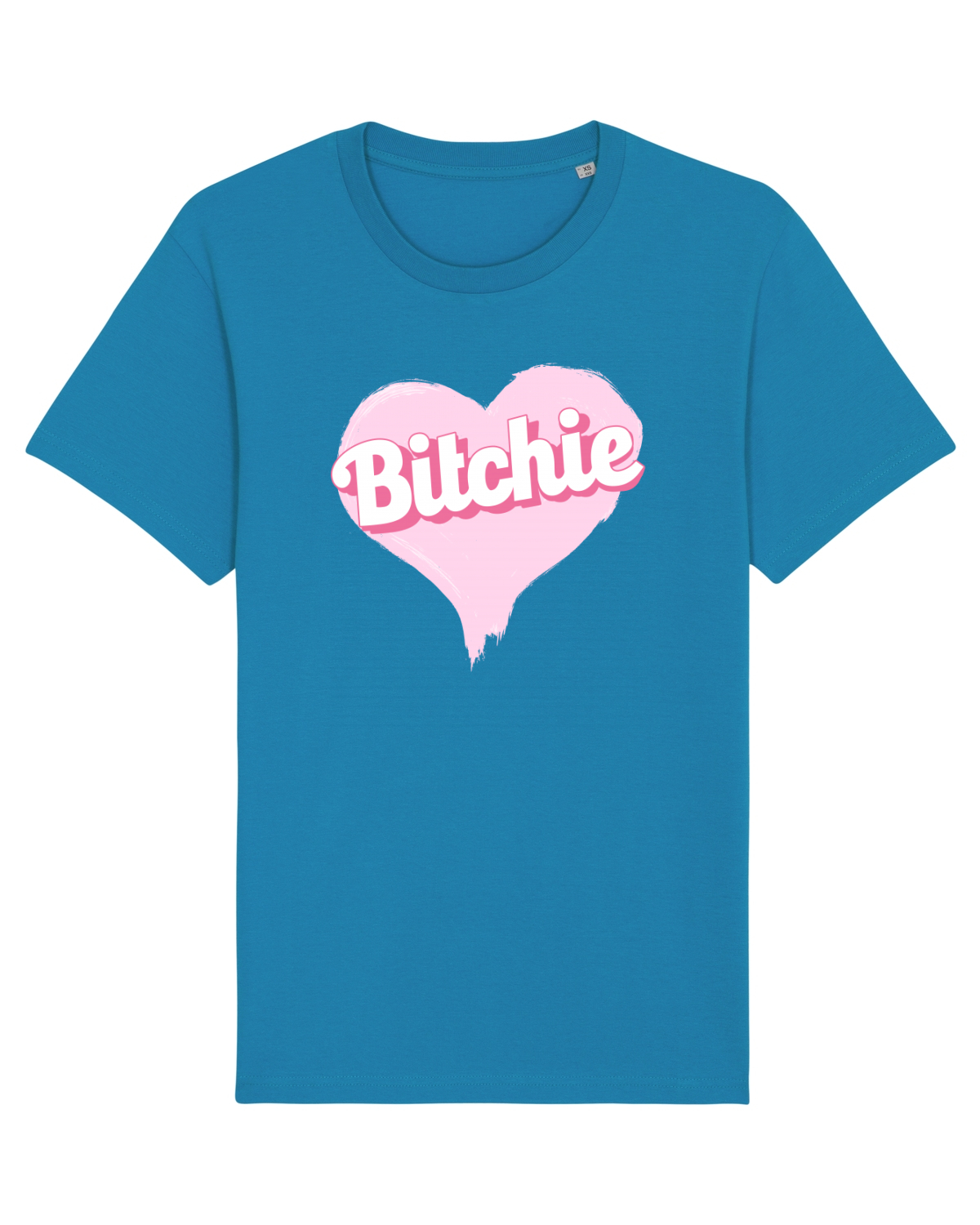 Tricou mânecă scurtă Unisex Rocker Azur