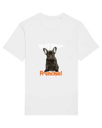Hug your Frenchie White